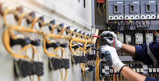 Professional Electrician technician working in Bradford, RI